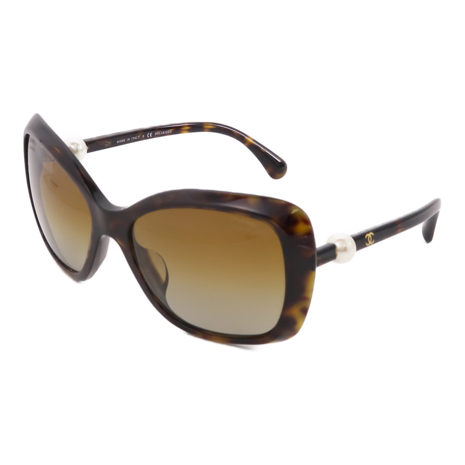 CHANEL PVC Sunglasses太陽眼鏡棕色