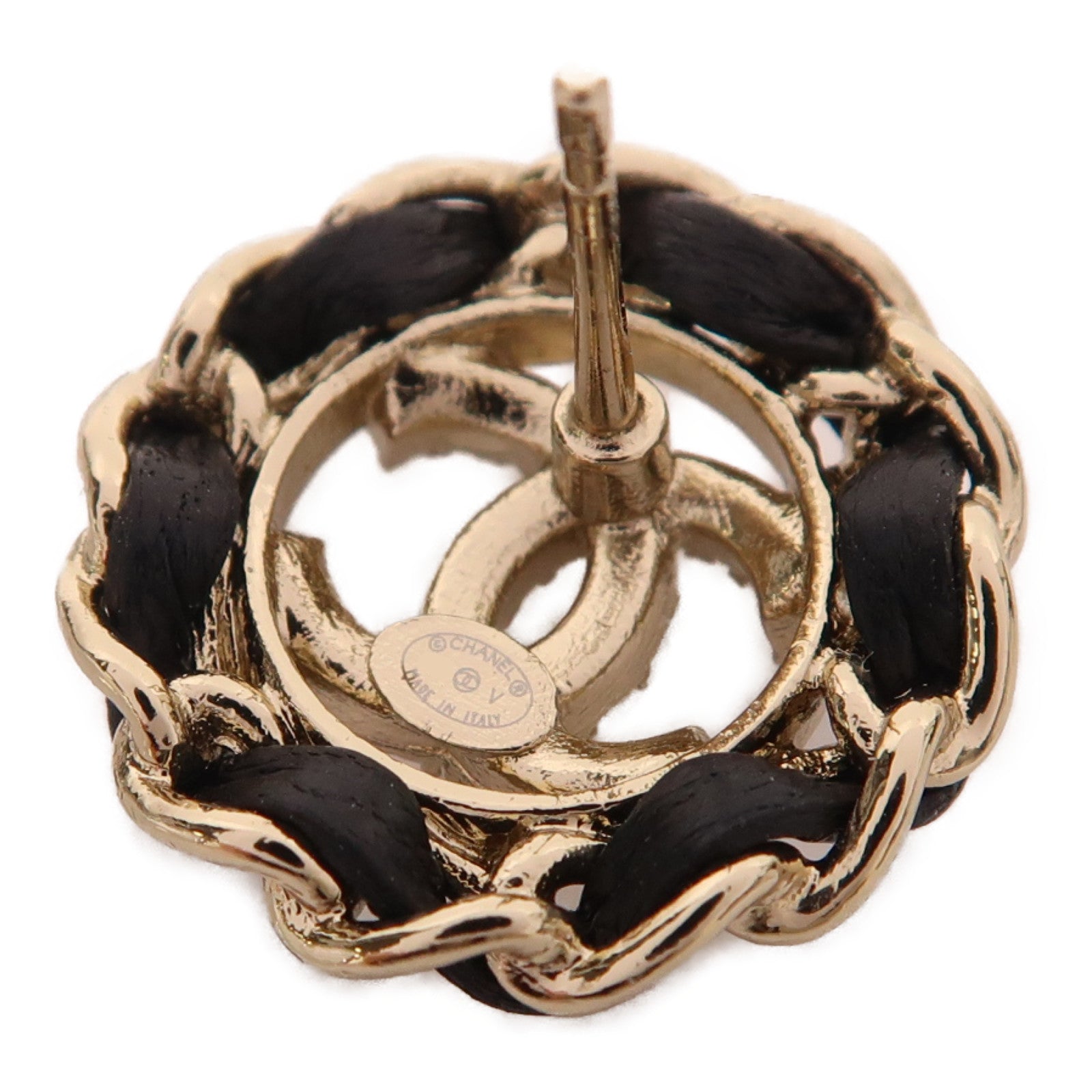 CHANEL 金屬Earrings耳環金色