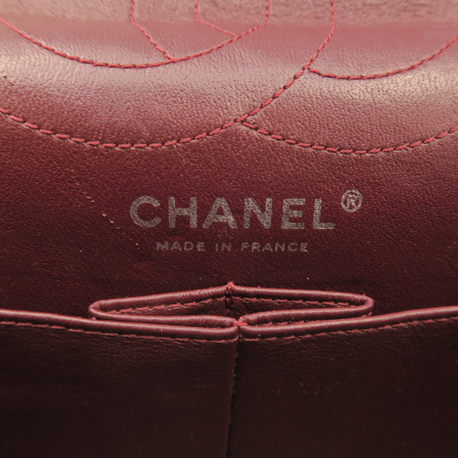 CHANEL rhombic cowhide leather 2.55 Chain Shoulder silver buckle chain shoulder bag black