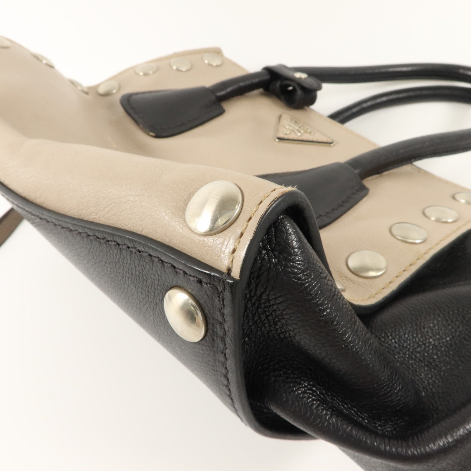 PRADA 牛皮皮革2 Way Shoulder Bag手挽肩背兩用袋