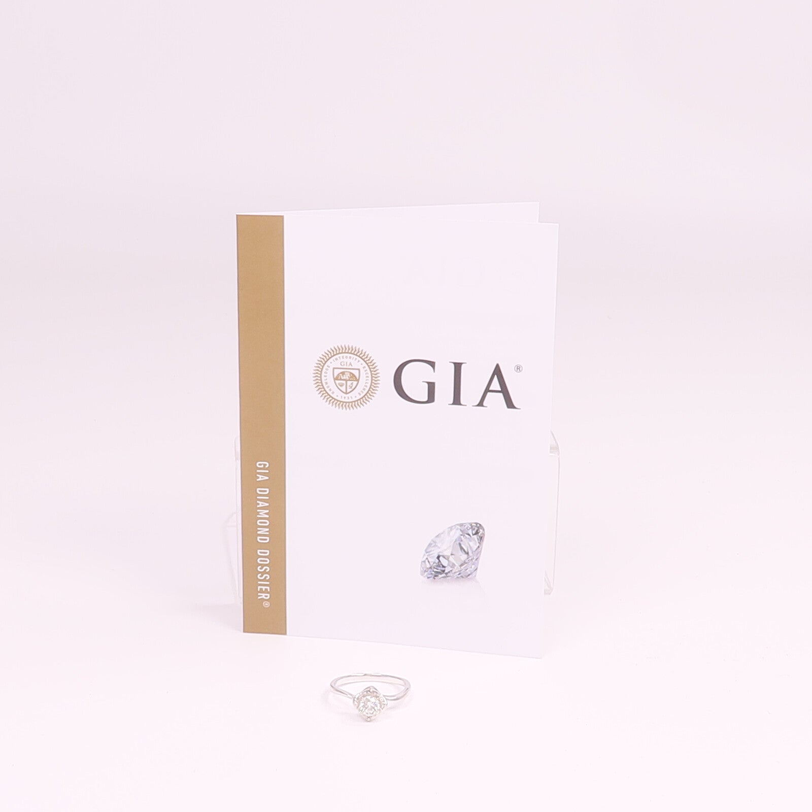 JEWELRY 18K白金Diamond Ring鑽石戒指US#9.5