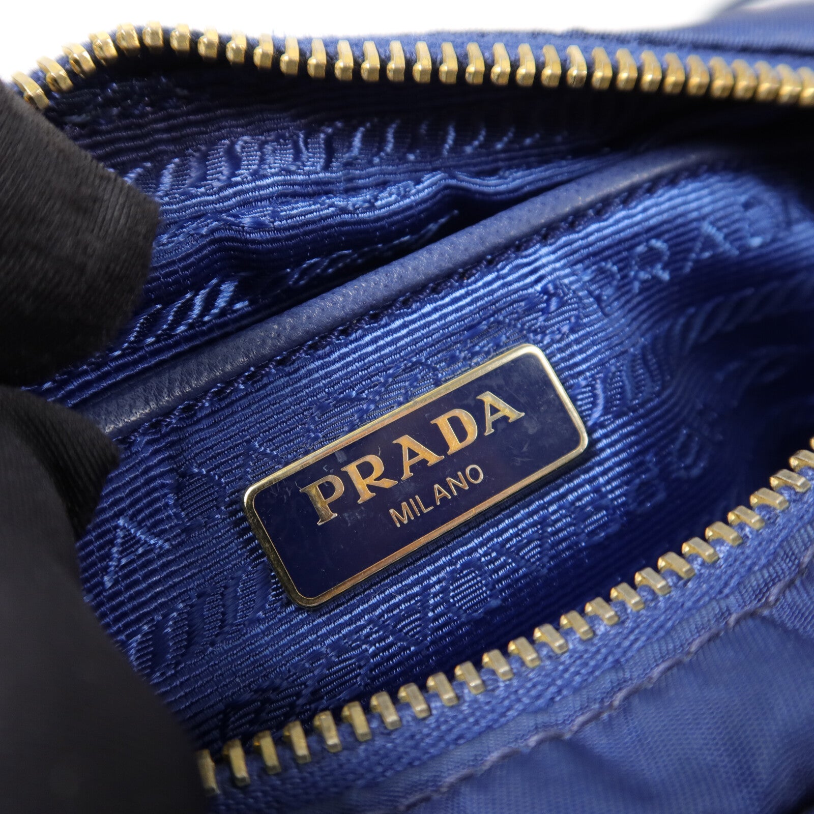 PRADA Tessuto Ribbon Camera肩背袋