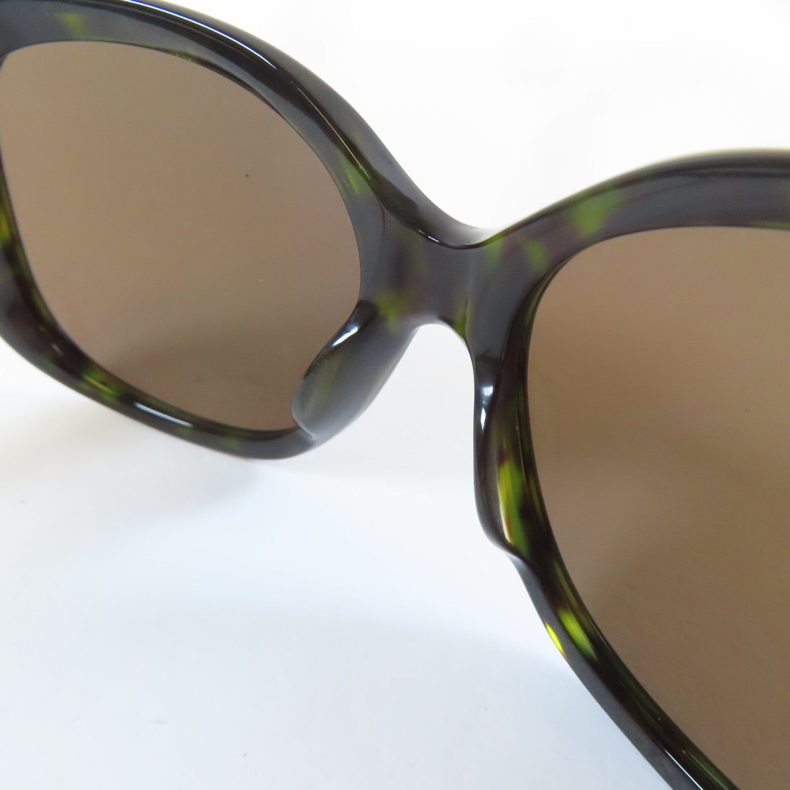 CHANEL PVC Sunglasses太陽眼鏡黑色/綠色