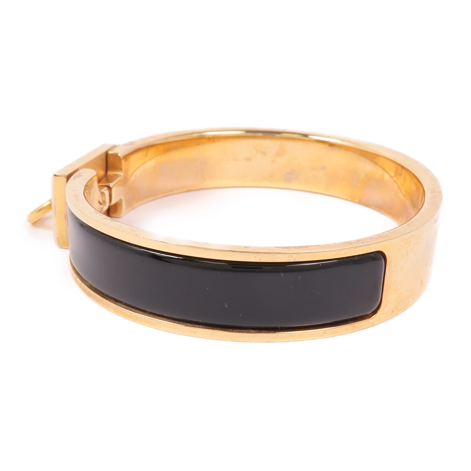 HERMES 金屬/琺瑯Clic Anneau Bracelet手鐲