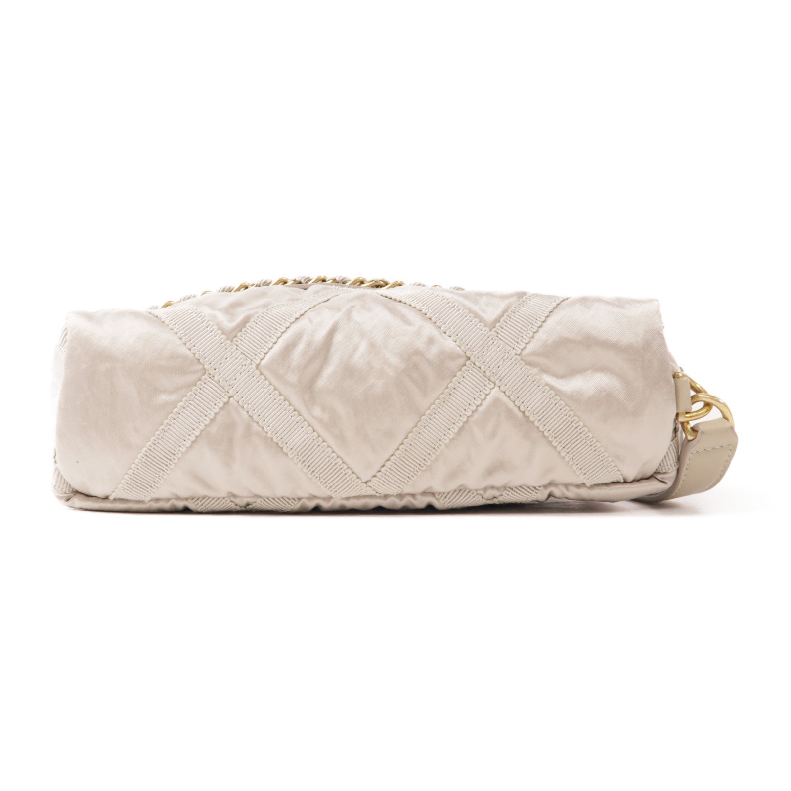 CHANEL 【激減優惠】尼龍Accessories Pouch金扣手挽袋