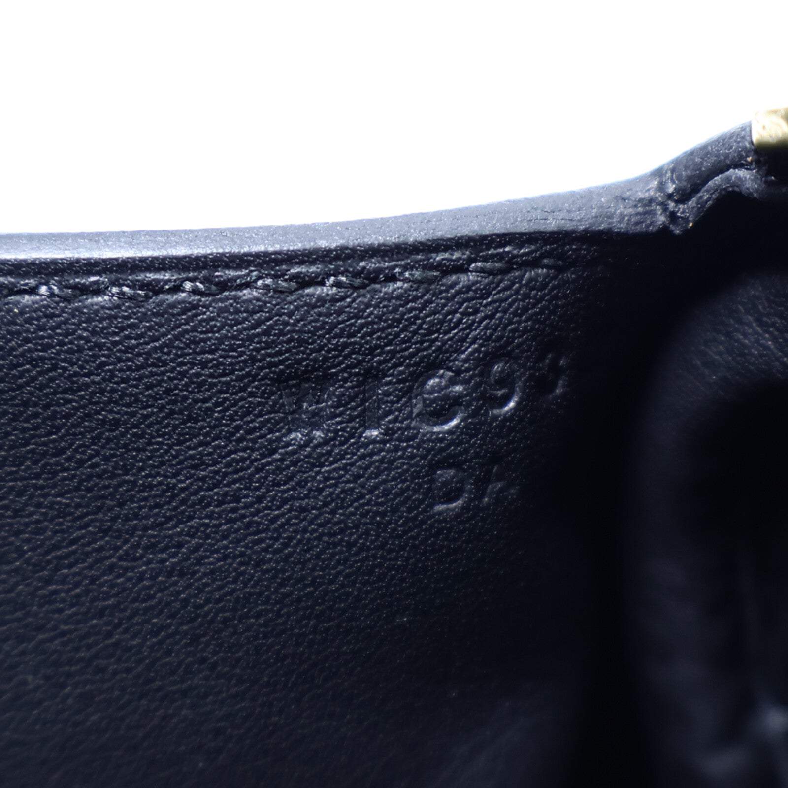 HERMES Clemence皮革Mini Lindy肩背袋Noir