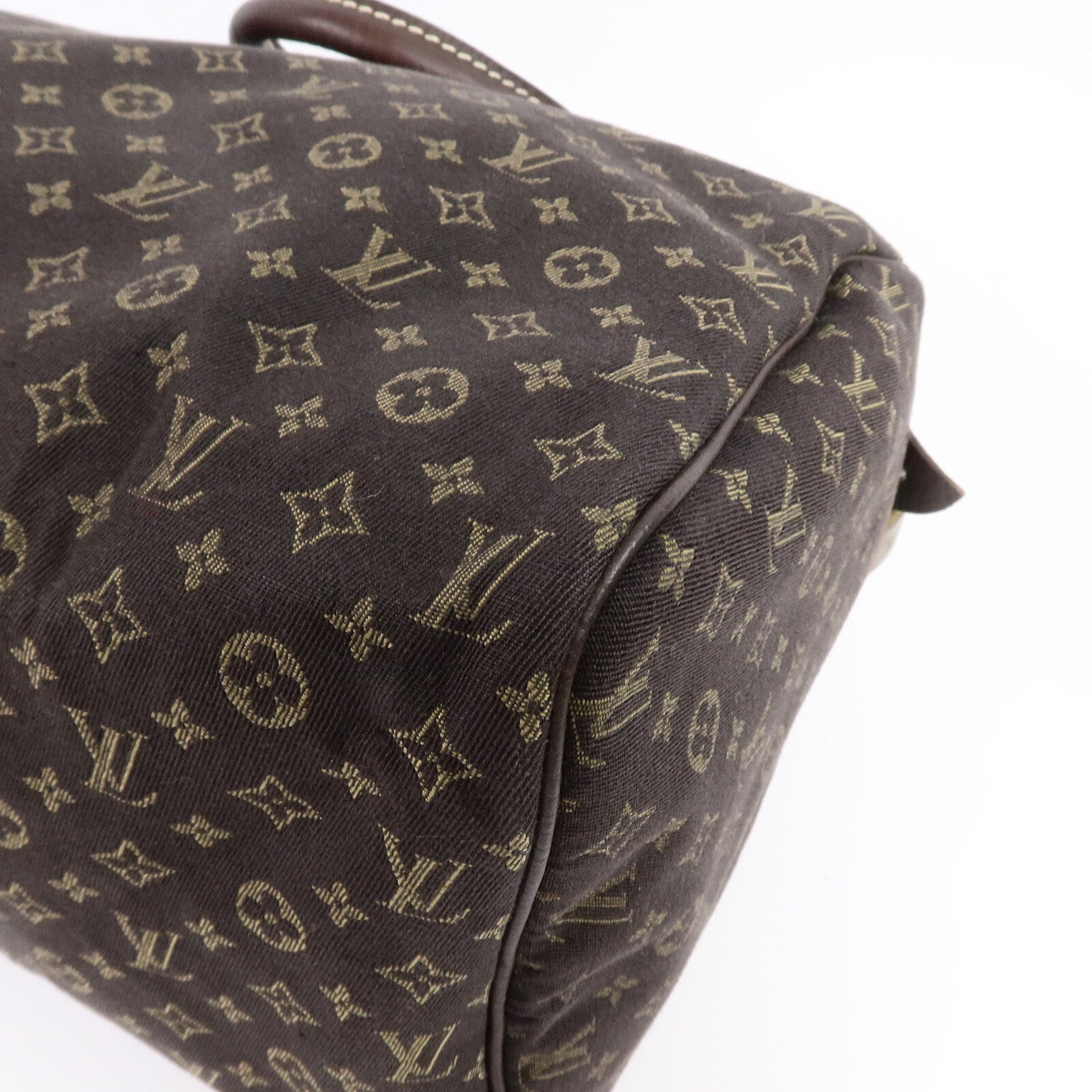 LOUIS VUITTON Monogram Mini Lin Speedy 30手挽袋