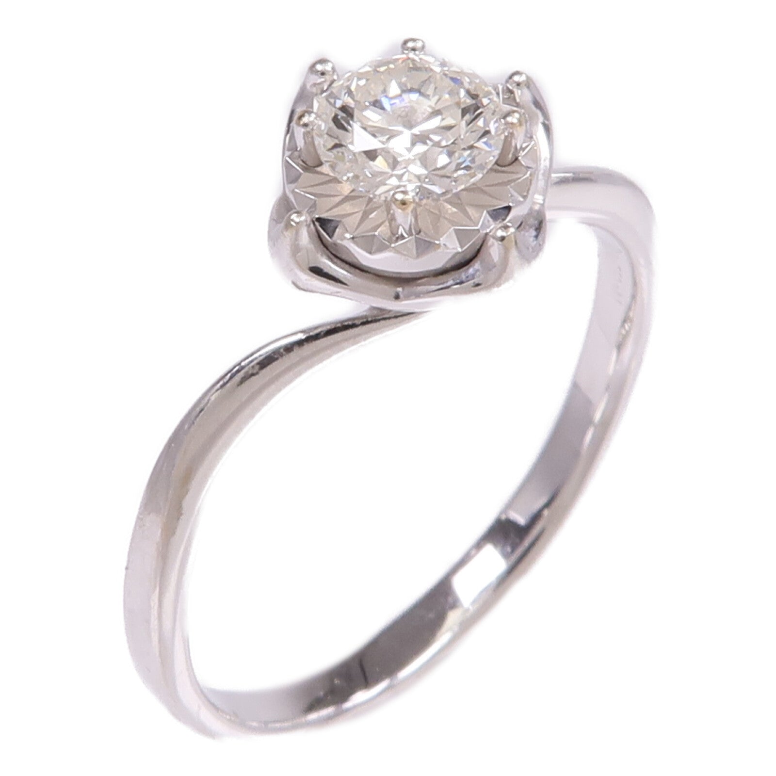 JEWELRY 18K白金Diamond Ring鑽石戒指US#9.5