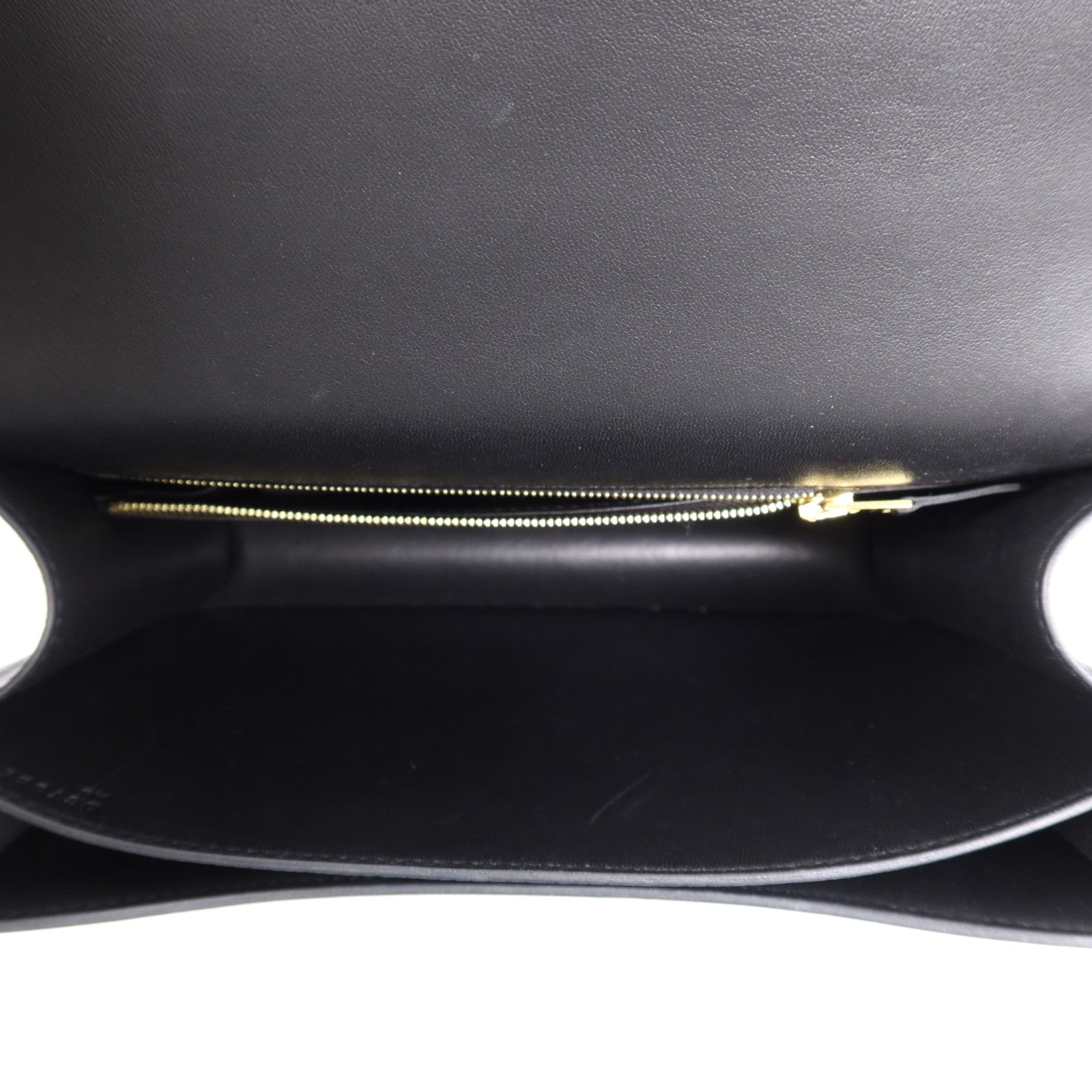 HERMES Epsom皮革Constance 24金扣肩背袋Noir