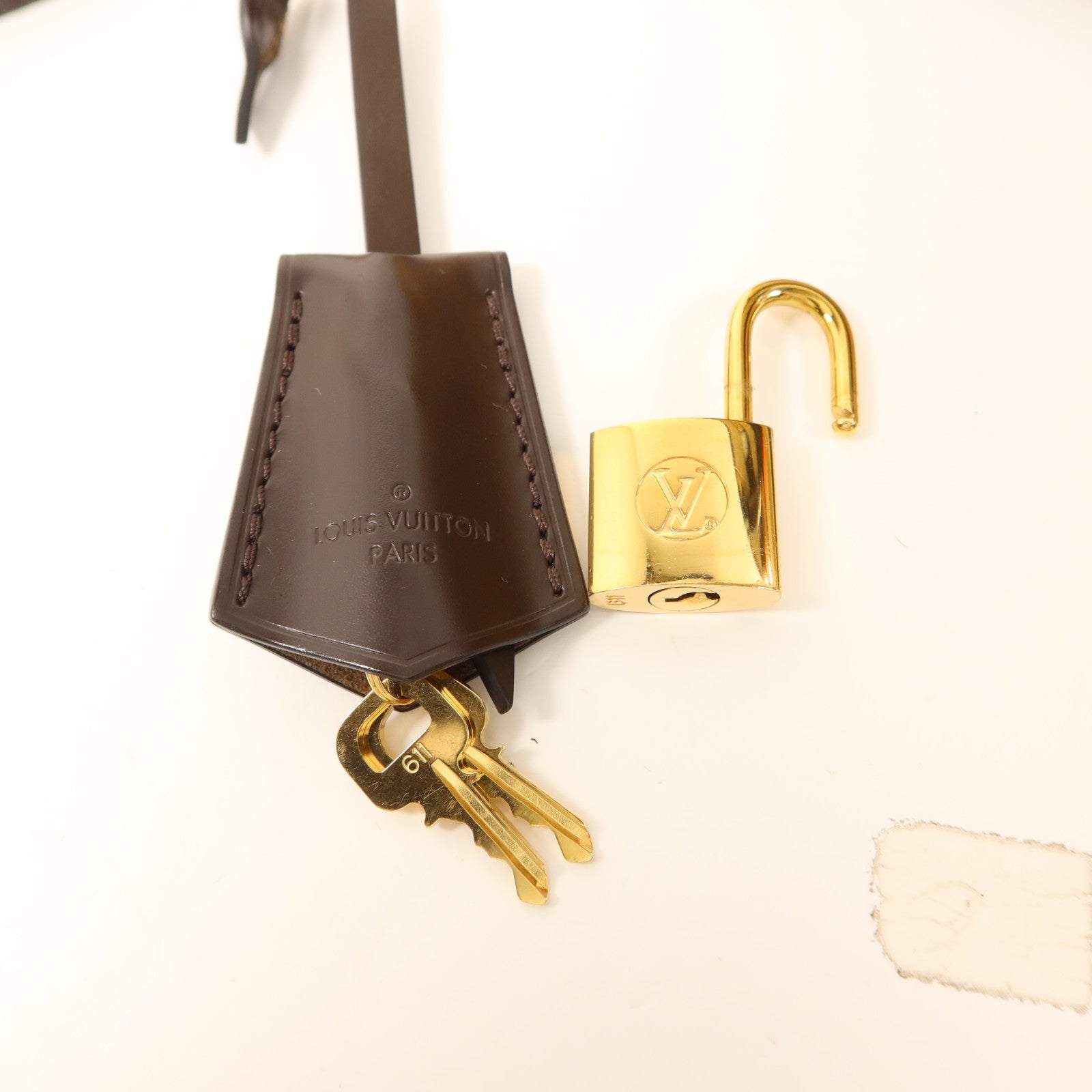 LOUIS VUITTON 皮革Alma BB Time Trunk金扣手挽肩背兩用袋