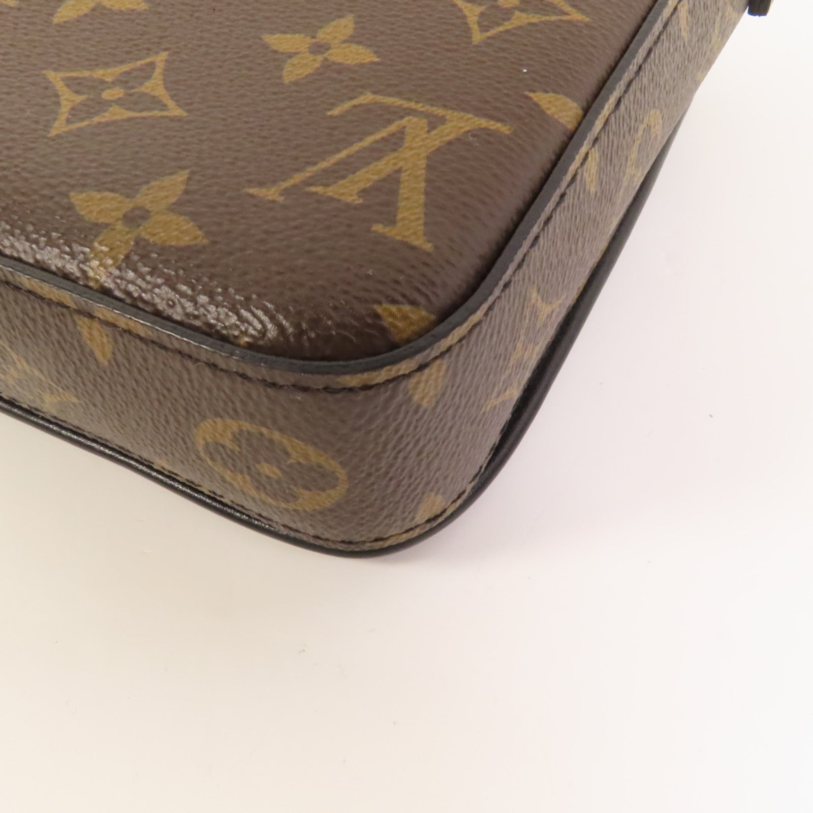 LOUIS VUITTON 【激減優惠】Monogram Macassar S-Lock肩背袋