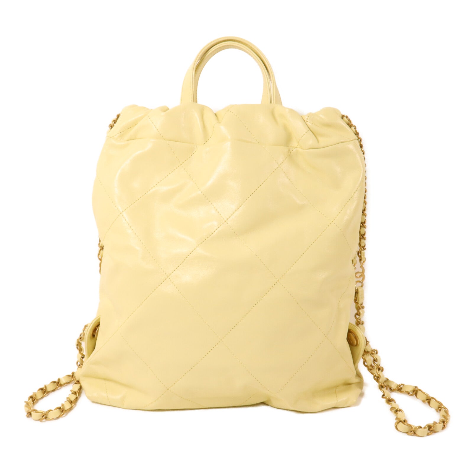 CHANEL 牛皮皮革Chanel 22鏈帶背包