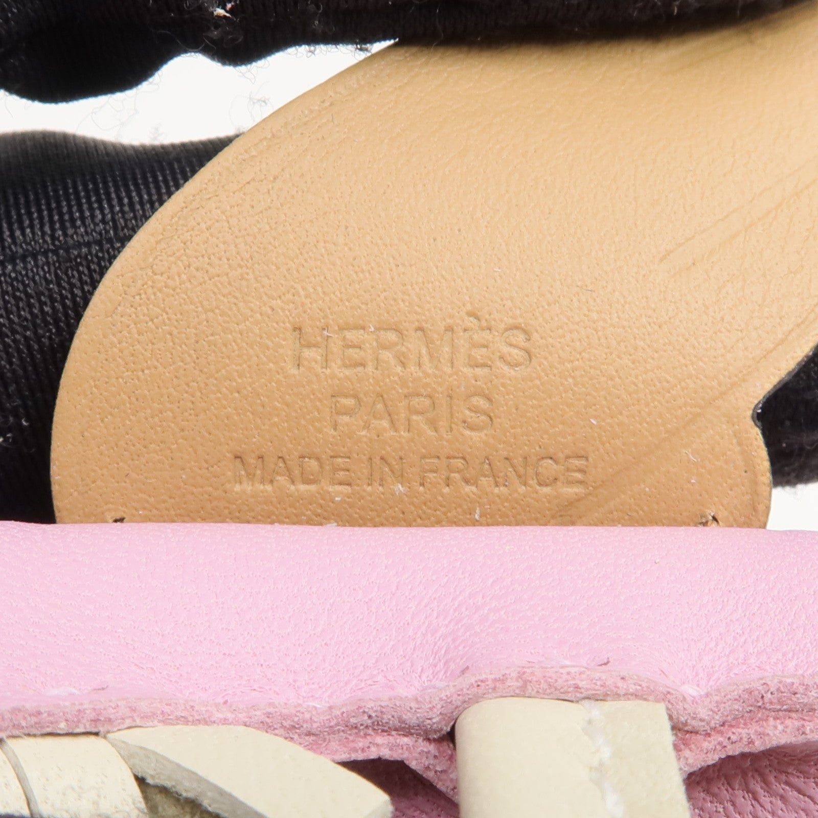 HERMES Milo/Swift皮革Rodeo Pegase PM掛飾Mauve Sylvestre/Chai/Craie