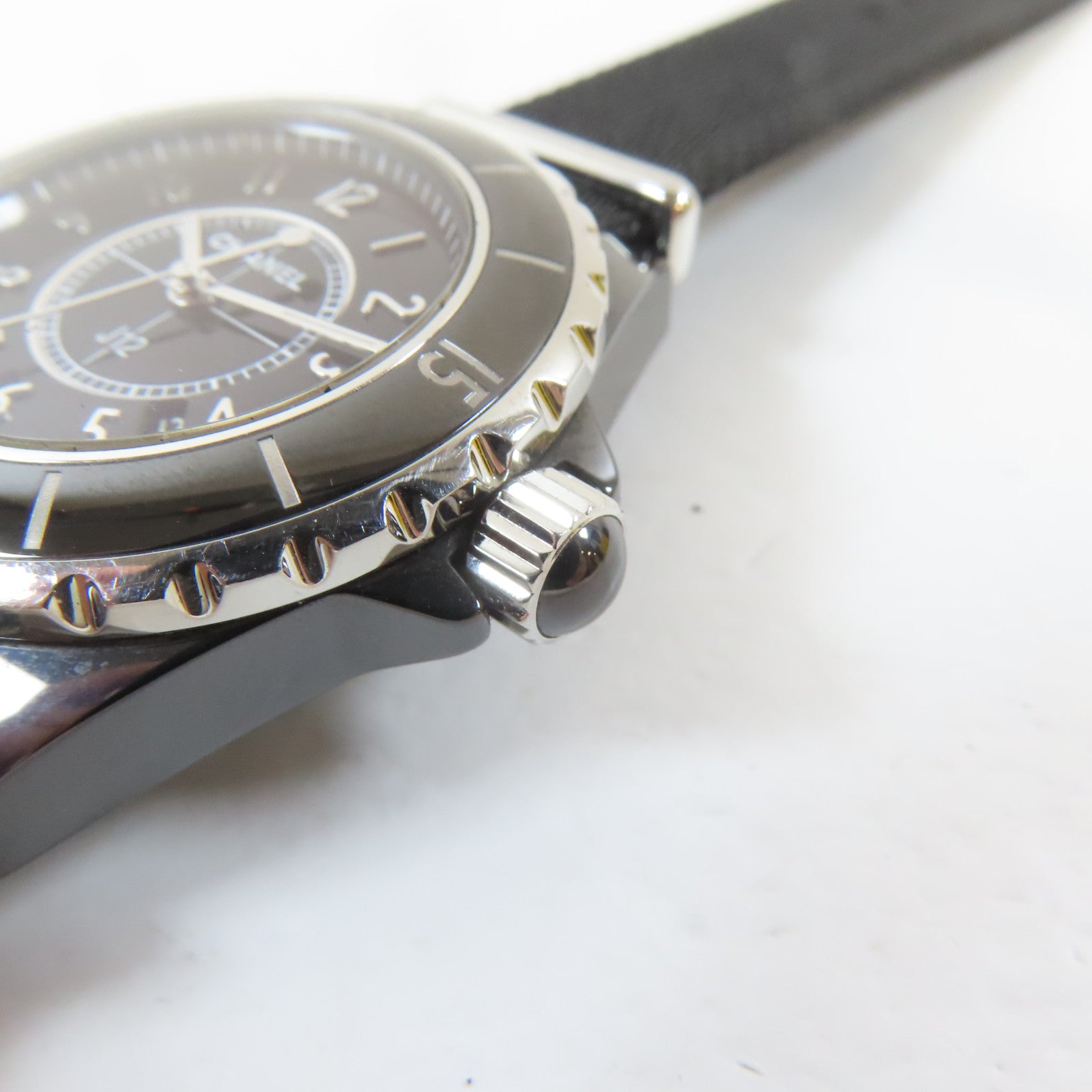 CHANEL J12陶瓷手錶石英機芯黑色#16.25cm
