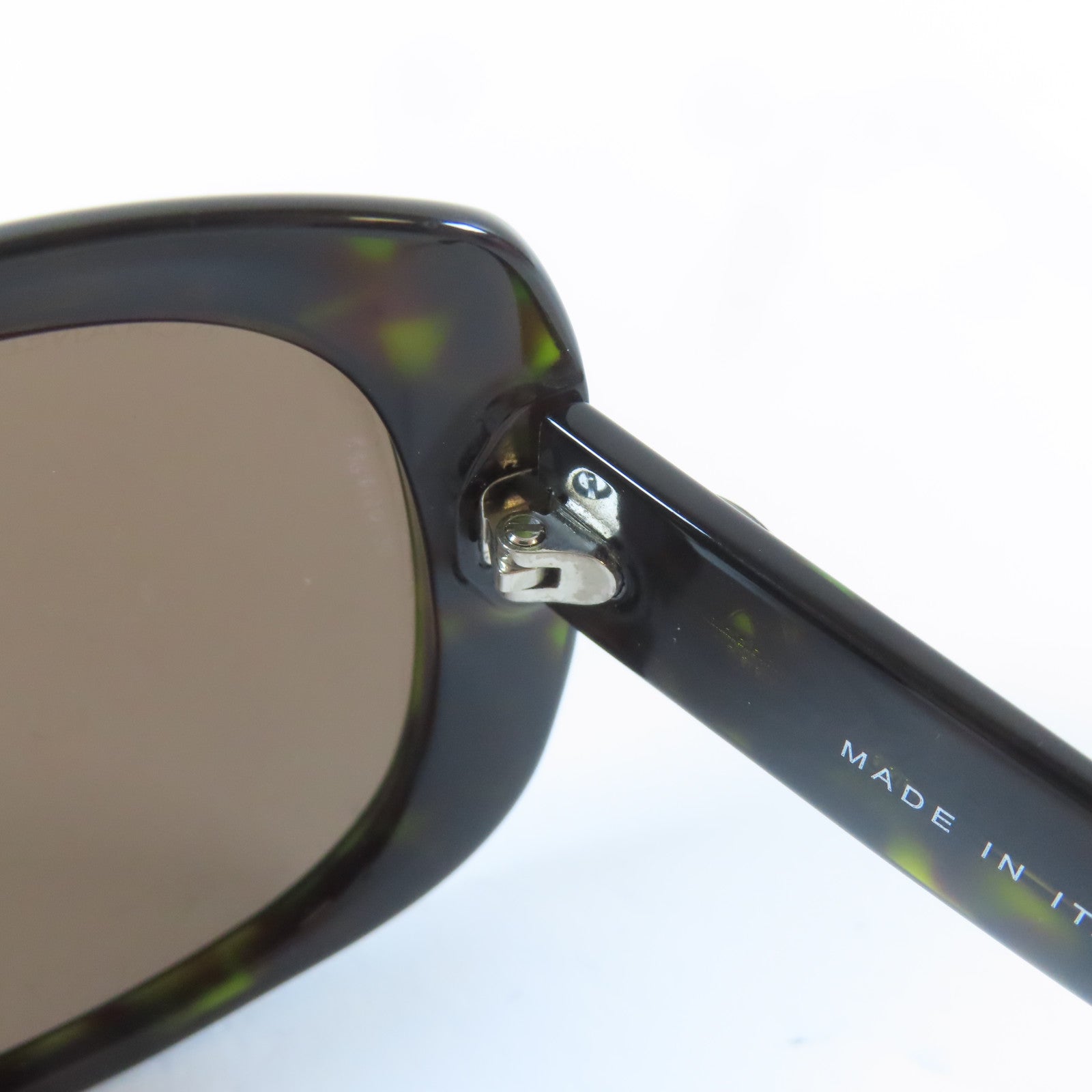CHANEL PVC Sunglasses太陽眼鏡黑色/綠色