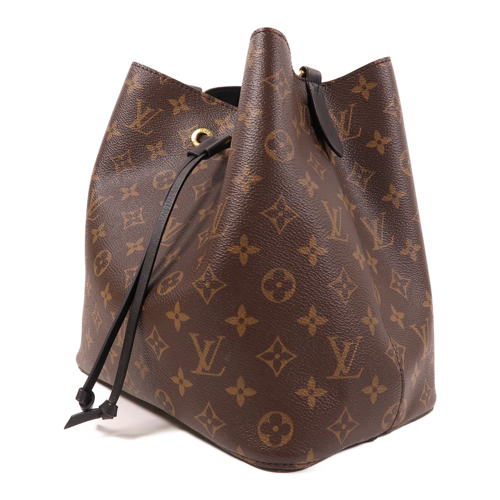 LOUIS VUITTON Monogram Neo Noe金扣肩背袋啡色