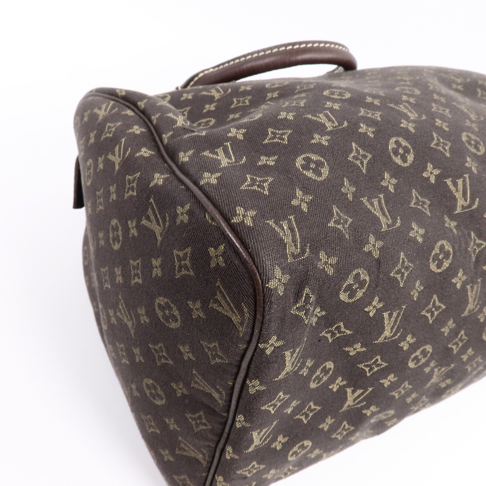 LOUIS VUITTON Monogram Mini Lin Speedy 30手挽袋