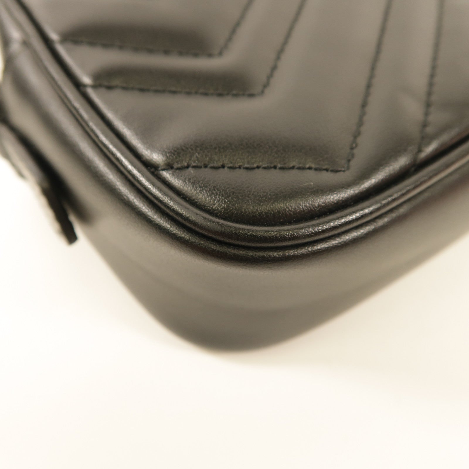 GUCCI 【激減優惠】牛皮皮革GG Marmont Mini肩背袋