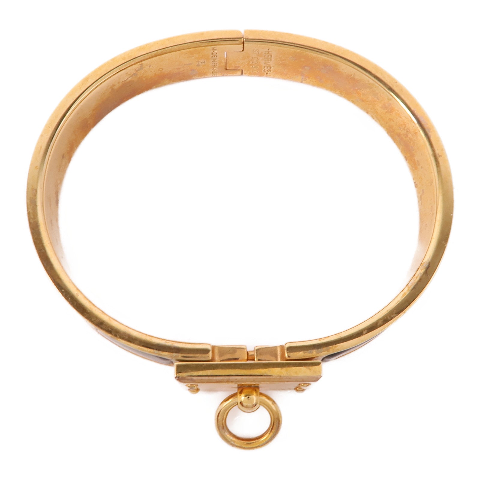 HERMES 金屬/琺瑯Clic Anneau Bracelet手鐲