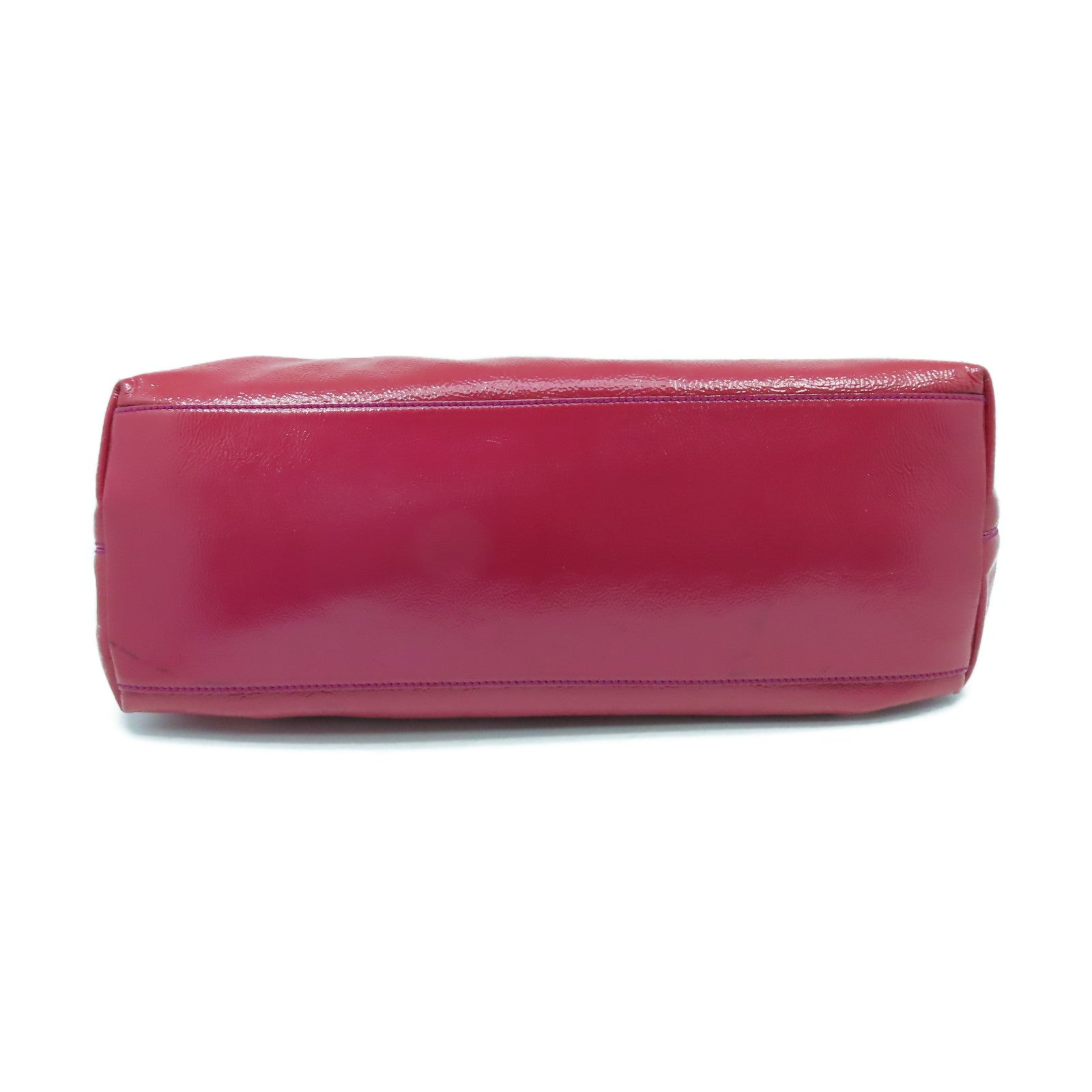 GUCCI 【激減優惠】漆皮皮革Shoulder Bag金扣肩背袋紅色/粉紅色