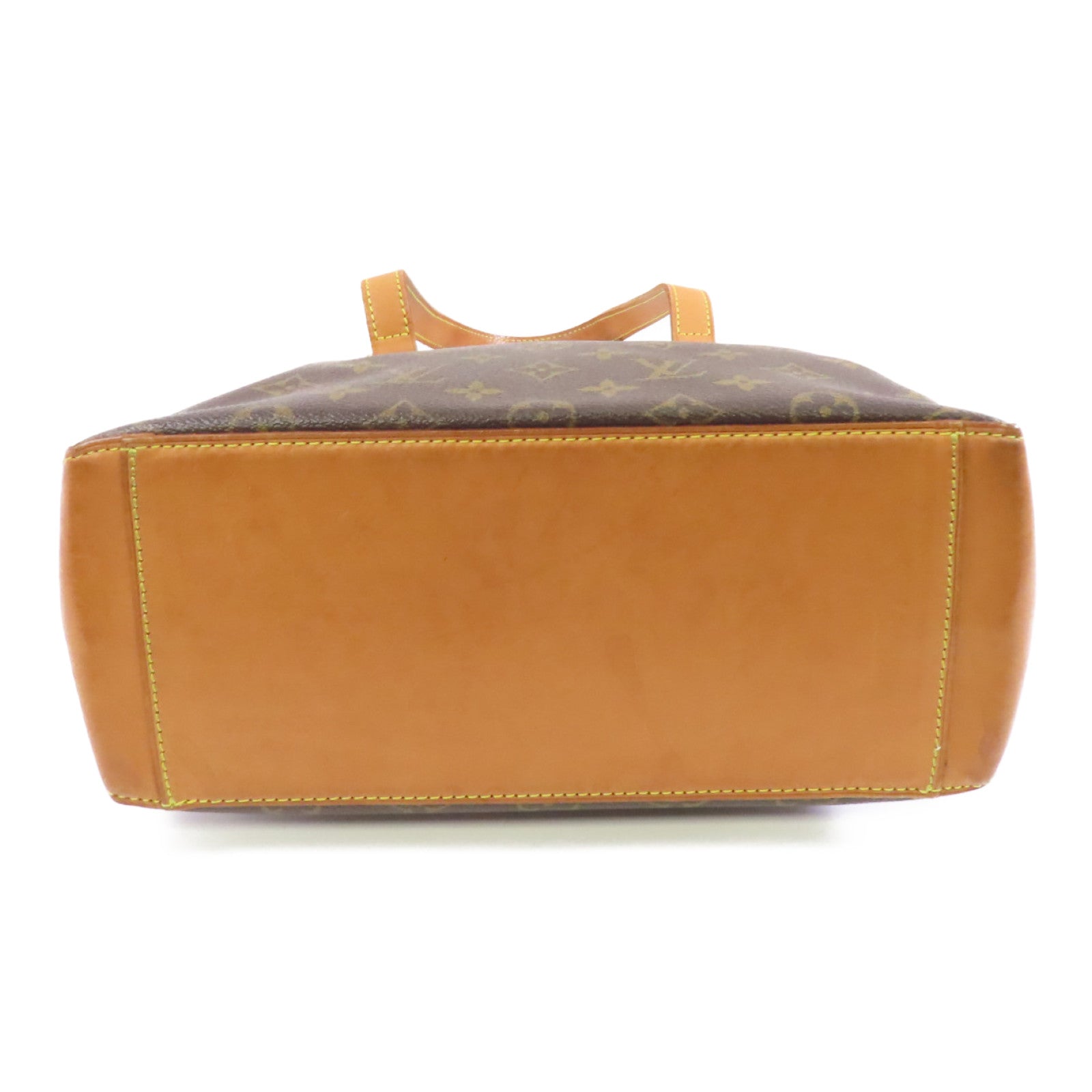 LOUIS VUITTON Monogram Cabas Piano金扣肩背袋啡色
