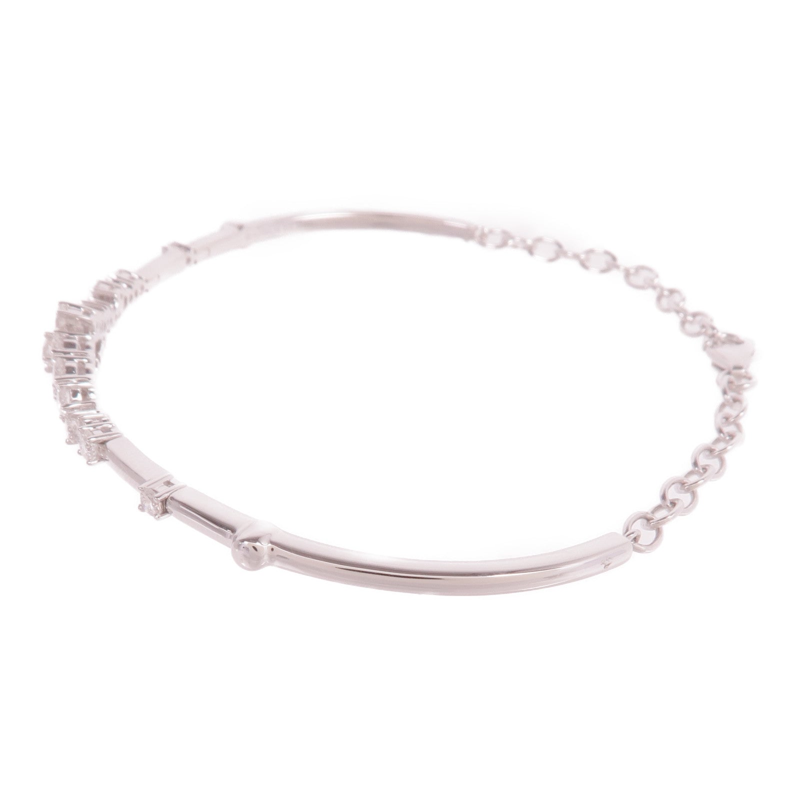 JEWELRY 【激減優惠】18K白金Diamond Bracelet鑽石手鏈