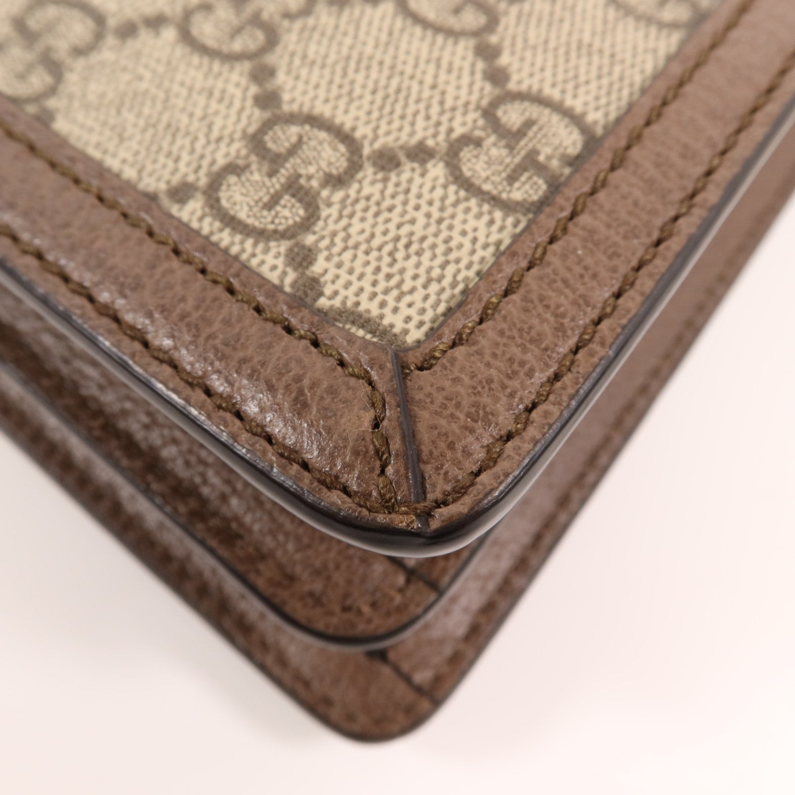 GUCCI 塗層帆布Top Handle金扣手挽肩背兩用袋