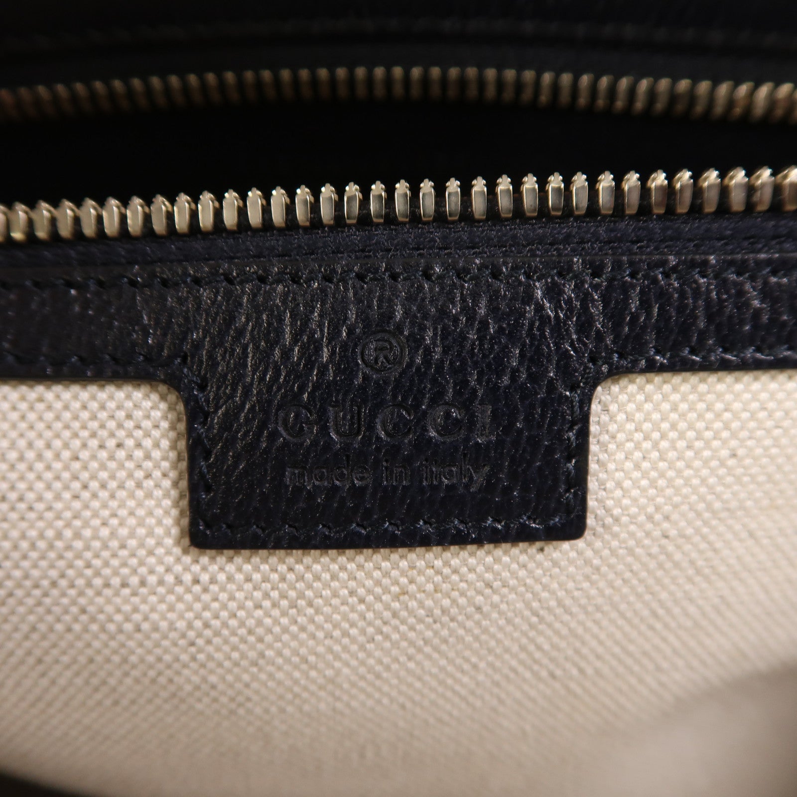 GUCCI 塗層帆布Ophidia Medium GG Briefcase銀扣手挽肩背兩用袋