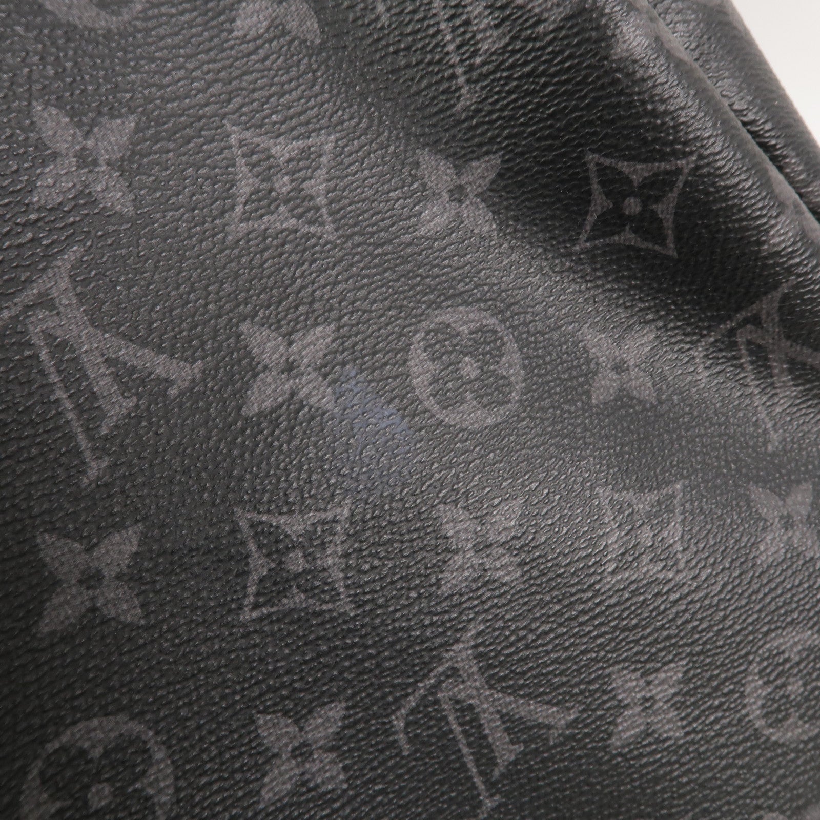 LOUIS VUITTON Monogram Eclipse Keepall Bandouliere 55手挽肩背兩用袋