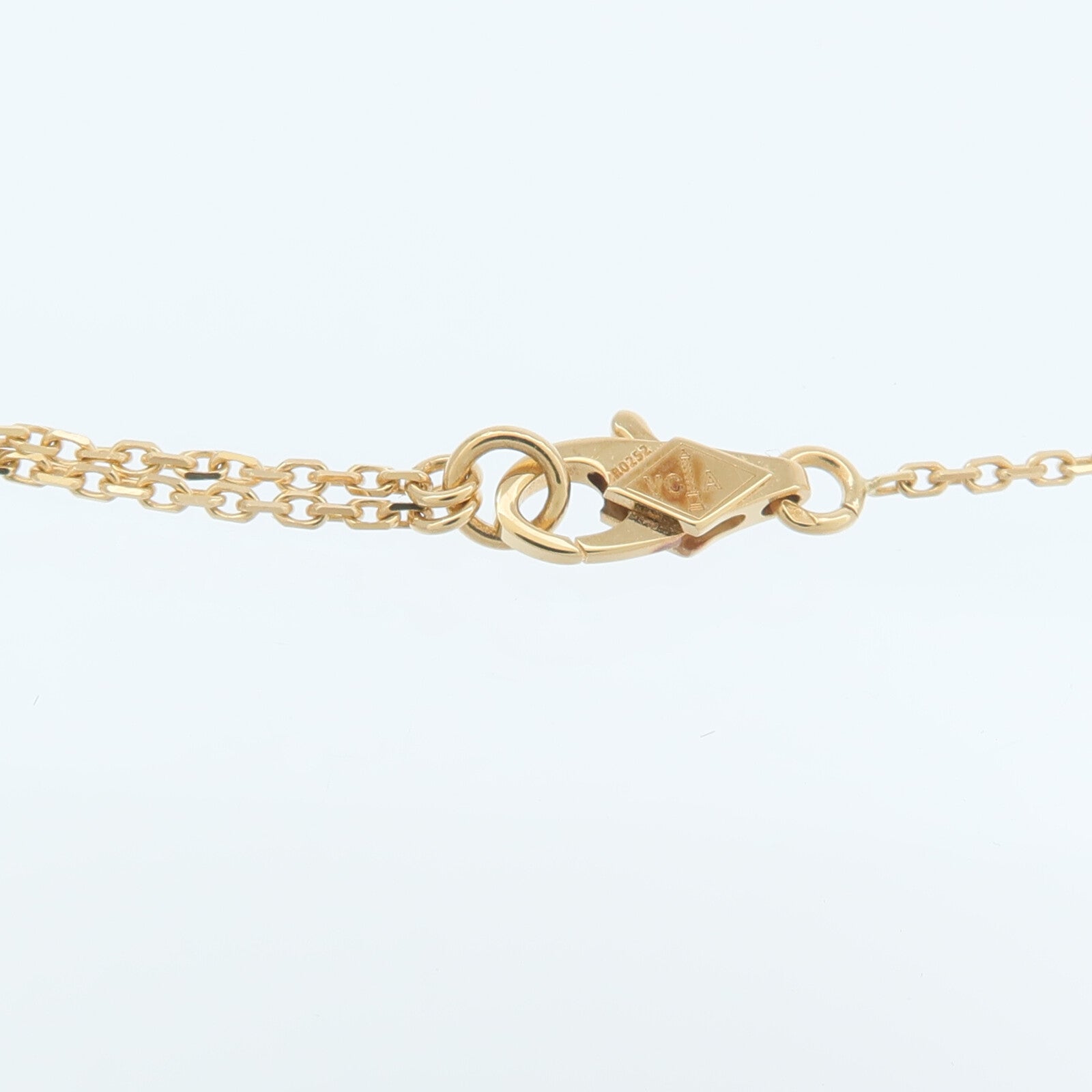 Van Cleef & Arpels 18K黃金/珍珠母貝Sweet Alhambra項鍊