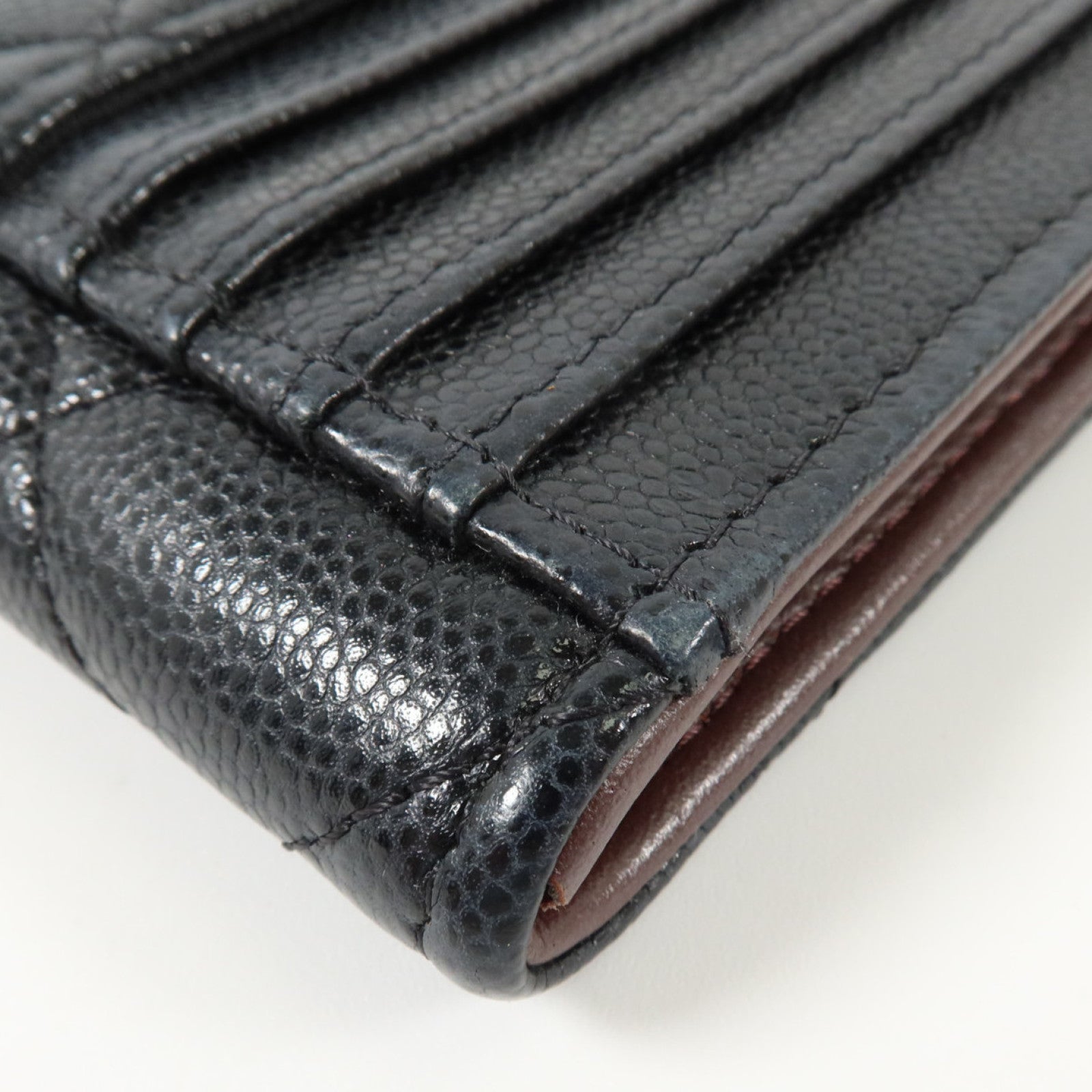 CHANEL 牛皮皮革Classic Zipped Card Holder金扣卡片套