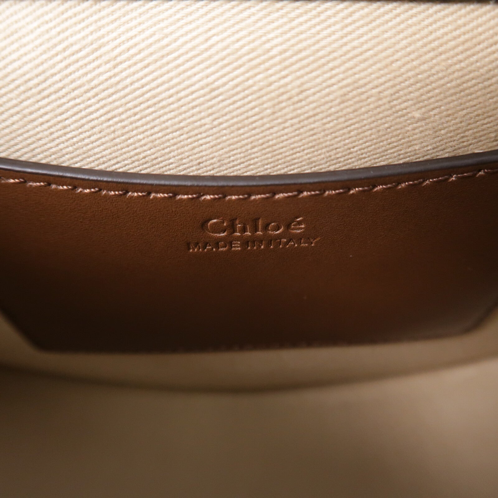 Chloe 牛皮皮革Small Tess Bag手挽肩背兩用袋