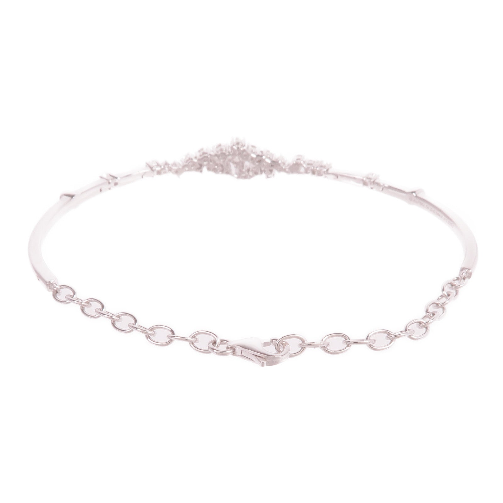 JEWELRY 【激減優惠】18K白金Diamond Bracelet鑽石手鏈