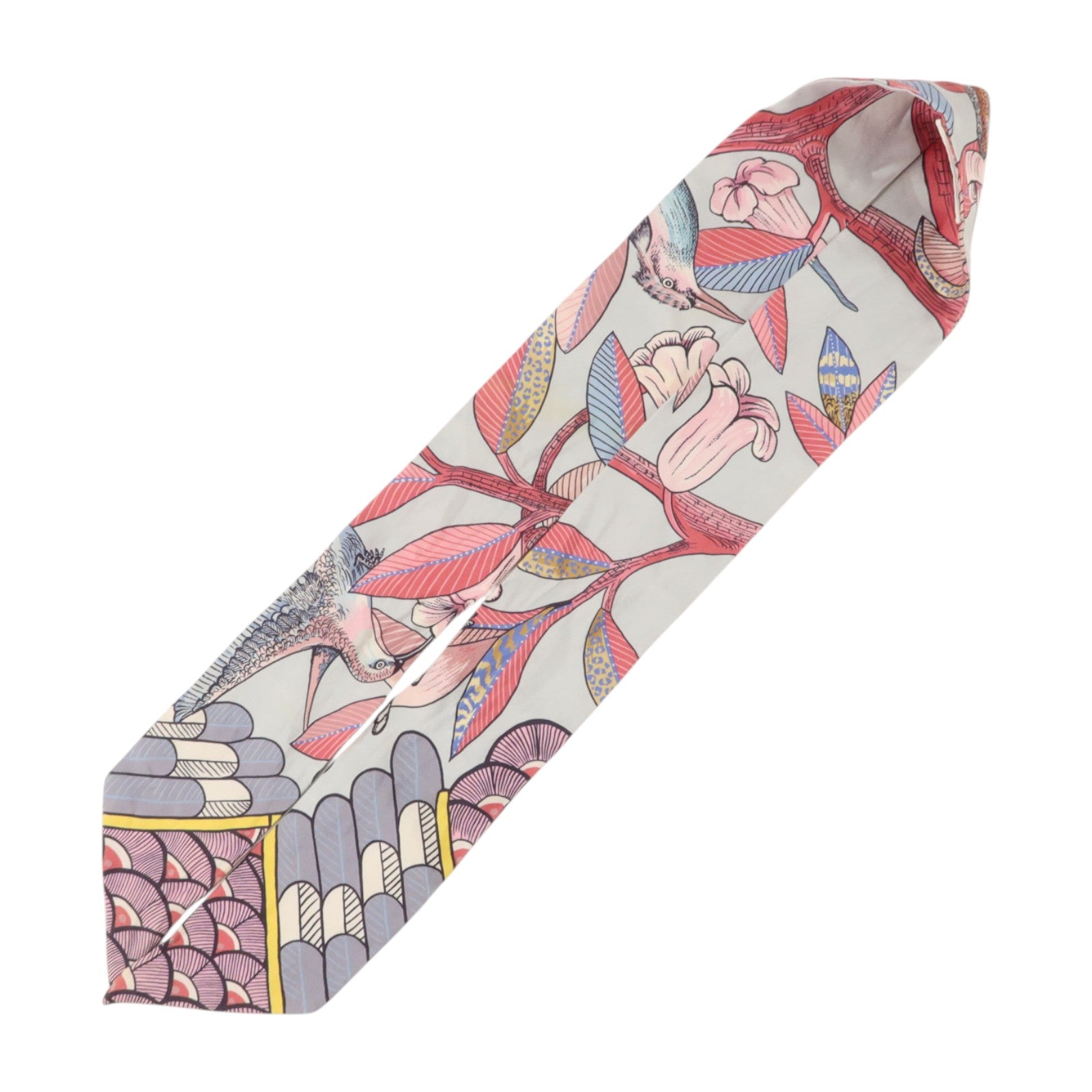 HERMES 絲質Twilly絲巾