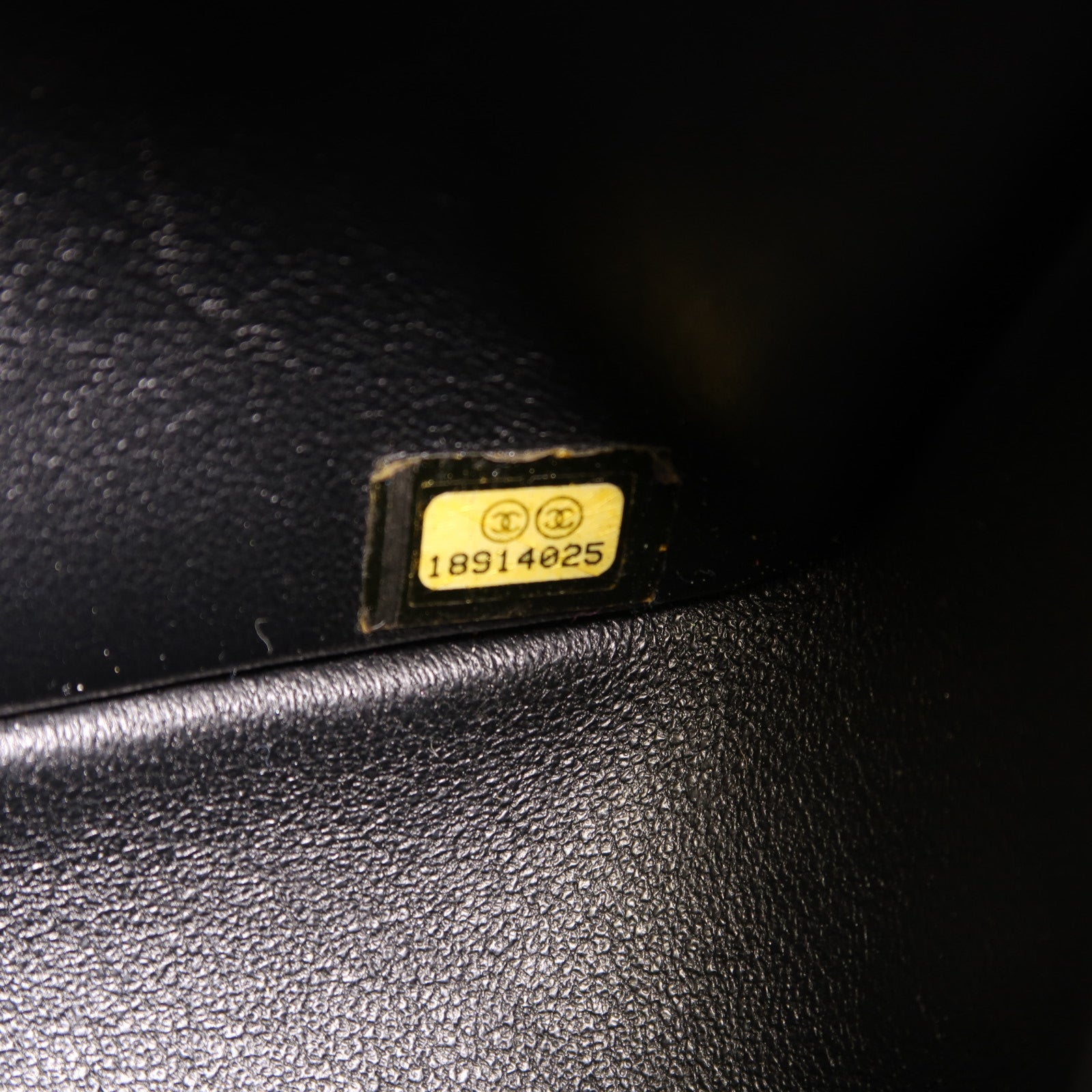 CHANEL 【激減優惠】菱格漆皮皮革Chain Shoulder銀扣鏈帶肩背袋黑色