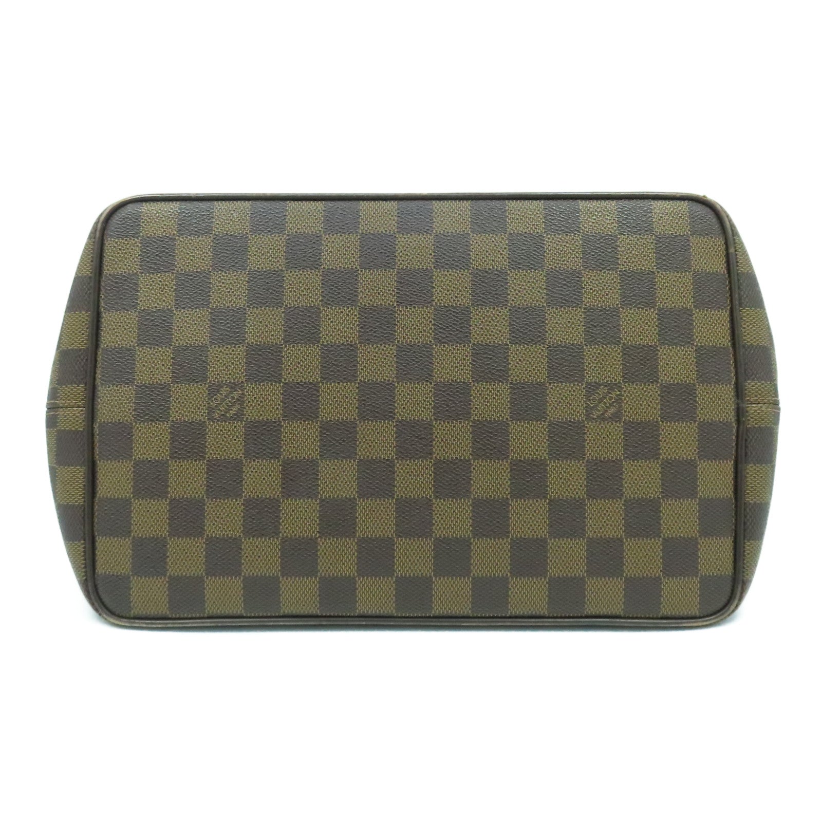 LOUIS VUITTON 【激減優惠】Damier Ebene Bergamo GM金扣手挽肩背兩用袋啡色