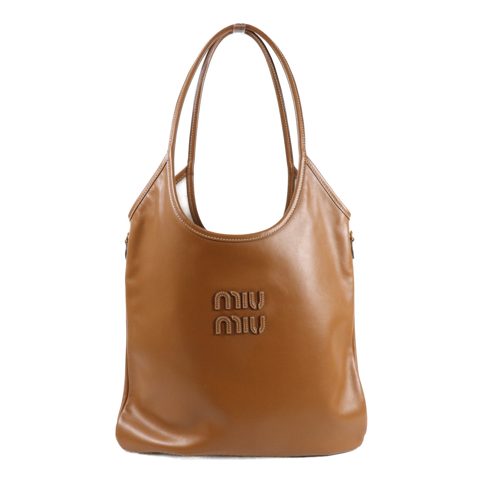 Miu Miu 牛皮皮革Ivy Tote肩背袋/手挽袋