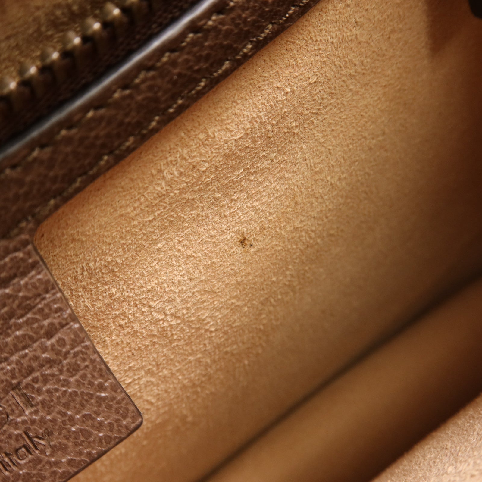 GUCCI 塗層帆布Top Handle金扣手挽肩背兩用袋