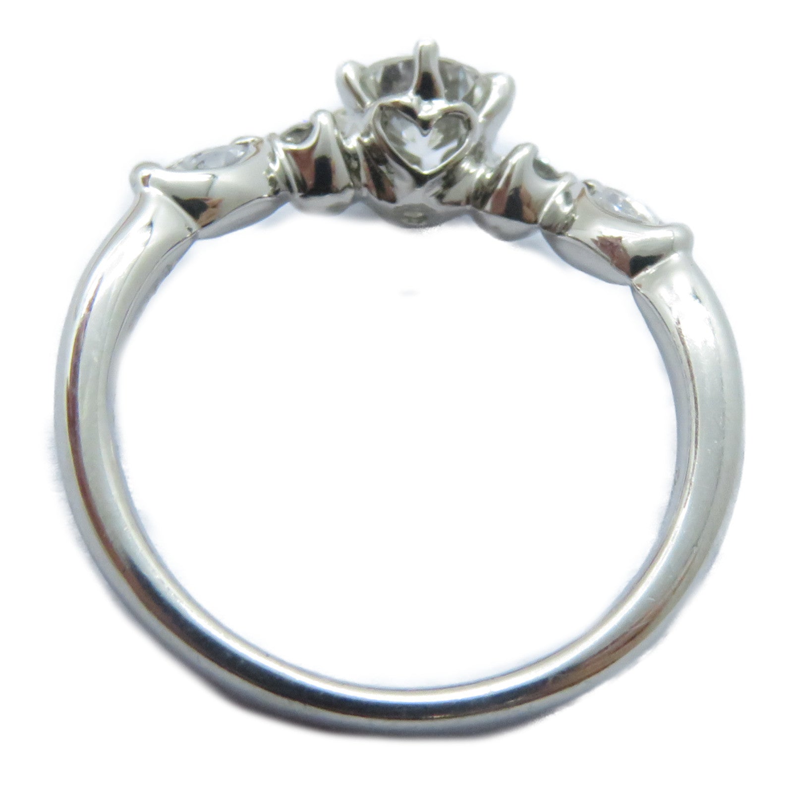 JEWELRY 【激減優惠】PT950鉑金Diamond Ring 0.356ct/0.177ct鑽石戒指US#4.25