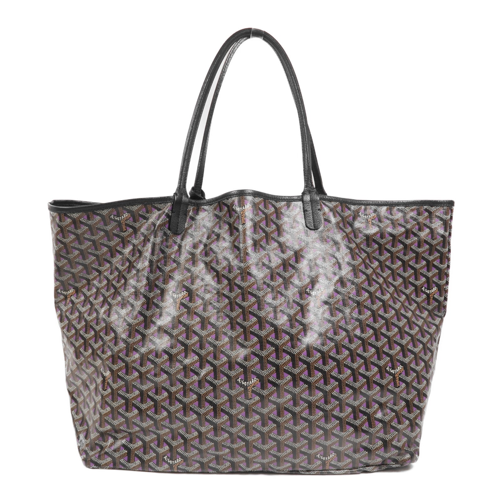 GOYARD 塗層帆布Saint Louis GM銀扣肩背袋