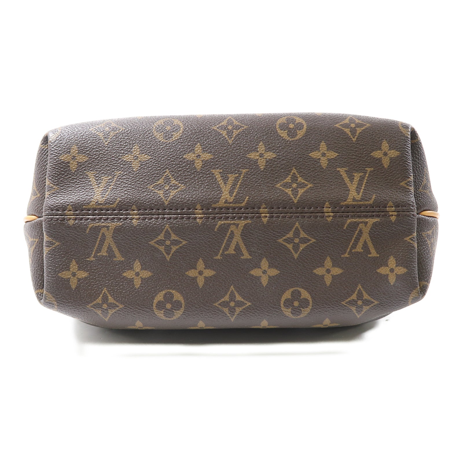LOUIS VUITTON Monogram Turen金扣手挽肩背兩用袋啡色