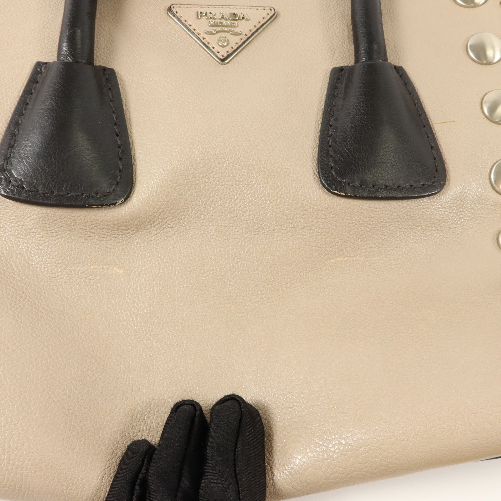 PRADA 牛皮皮革2 Way Shoulder Bag手挽肩背兩用袋