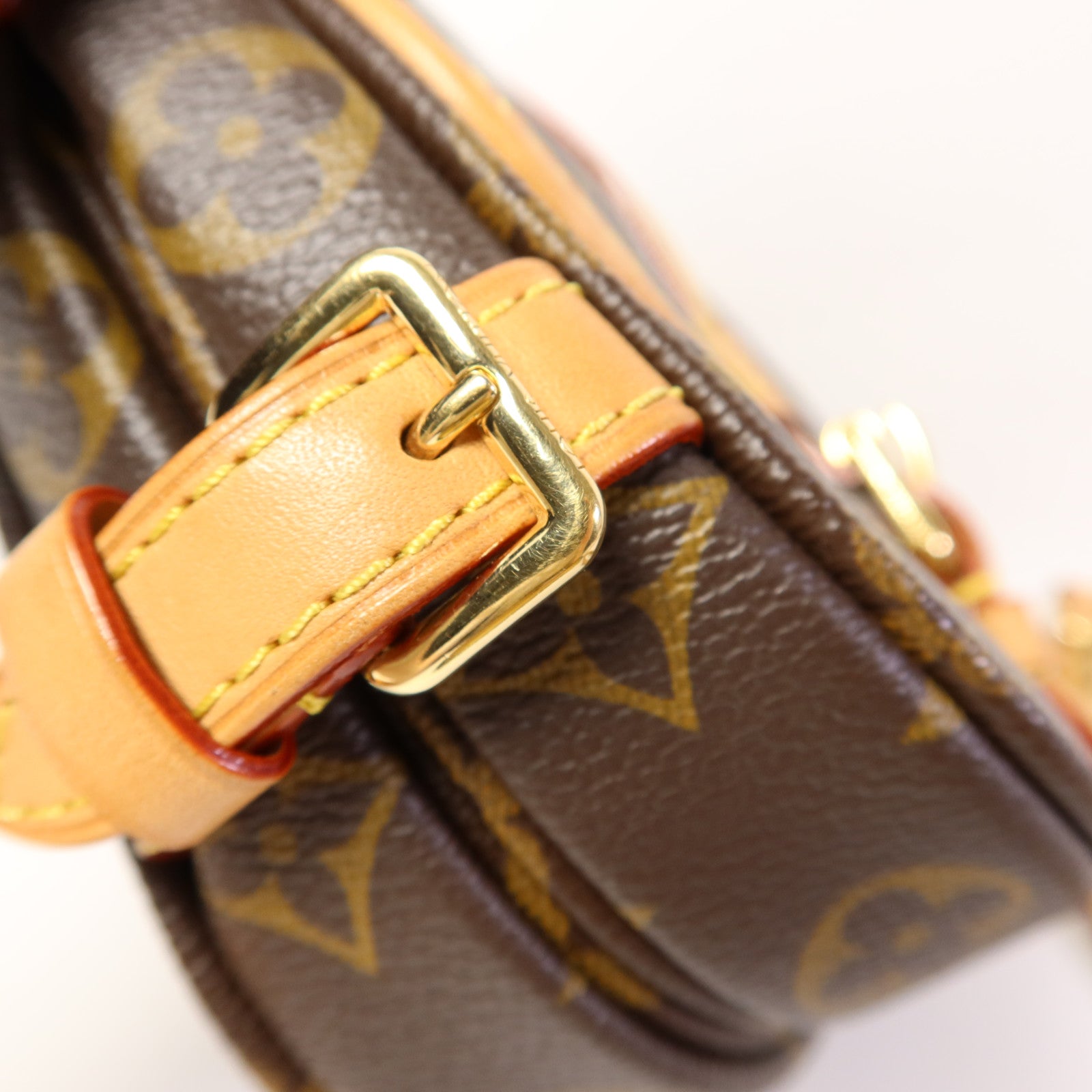 LOUIS VUITTON Monogram Saumur BB金扣手挽肩背兩用袋