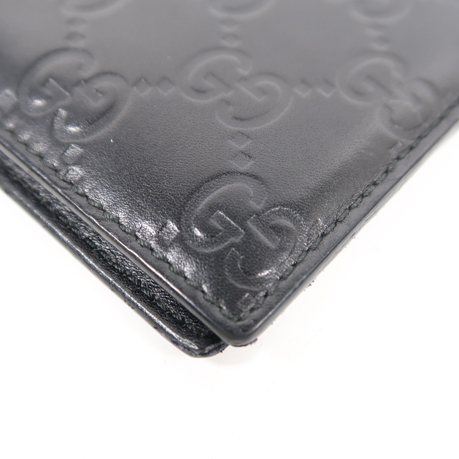 GUCCI 牛皮皮革Wallet錢包黑色