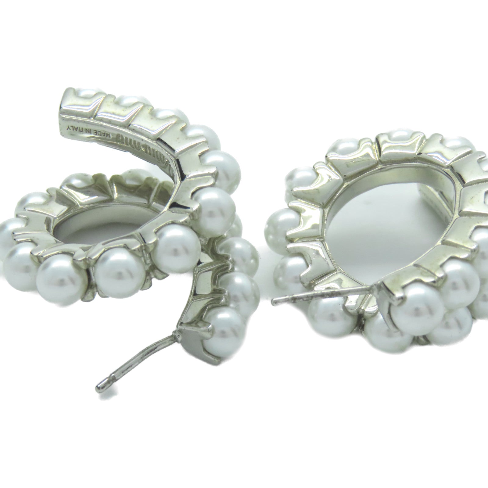 Miu Miu PVC/金屬Earrings耳環