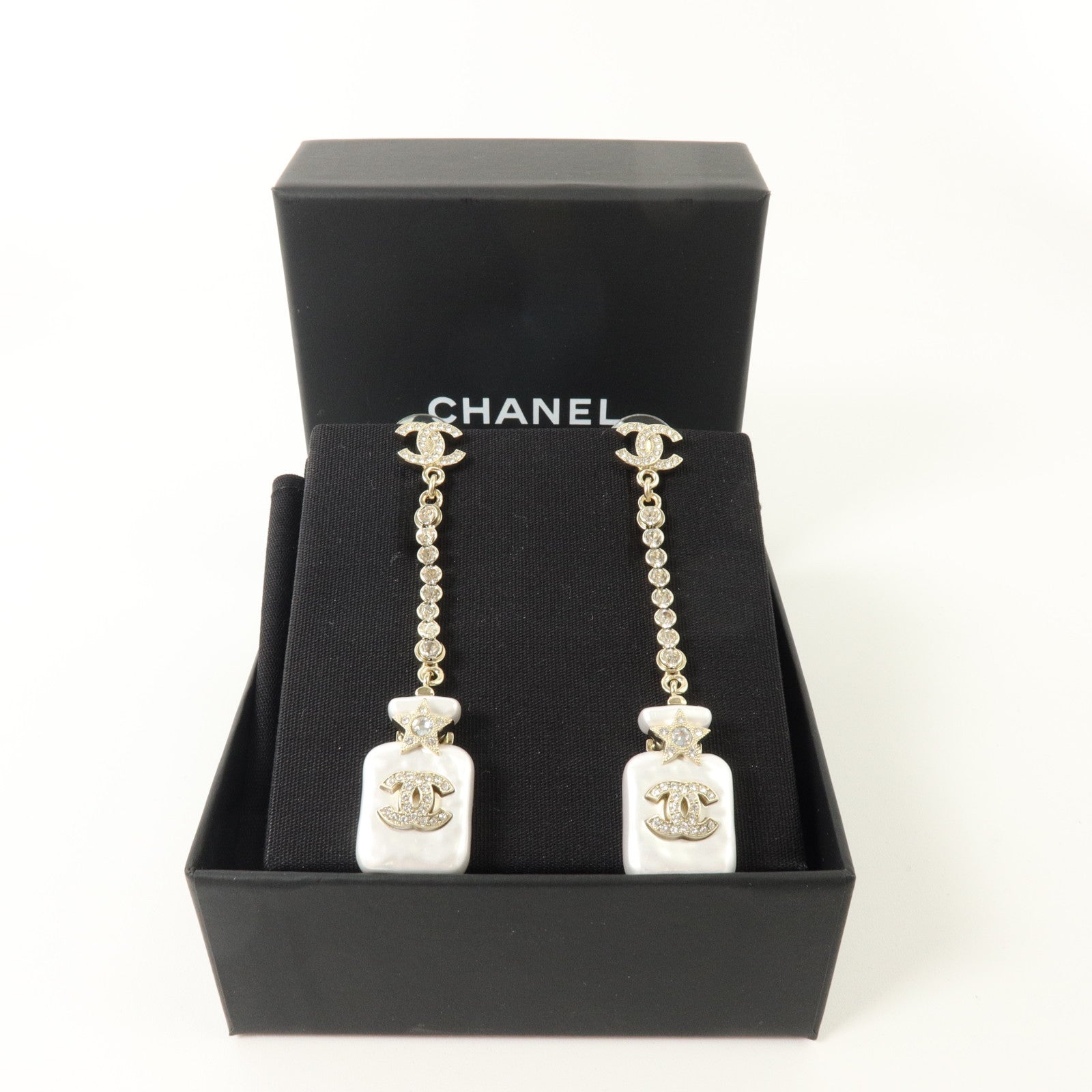 CHANEL PVC/金屬Earrings耳環