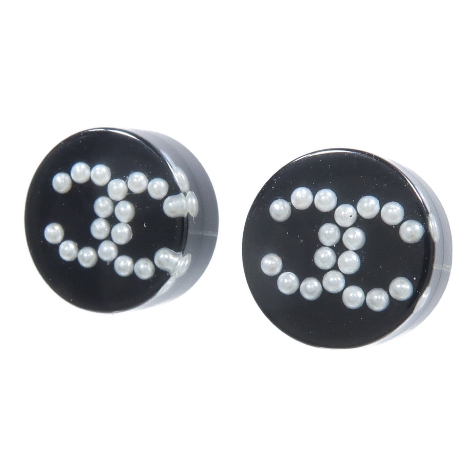 CHANEL PVC/金屬Earrings耳環