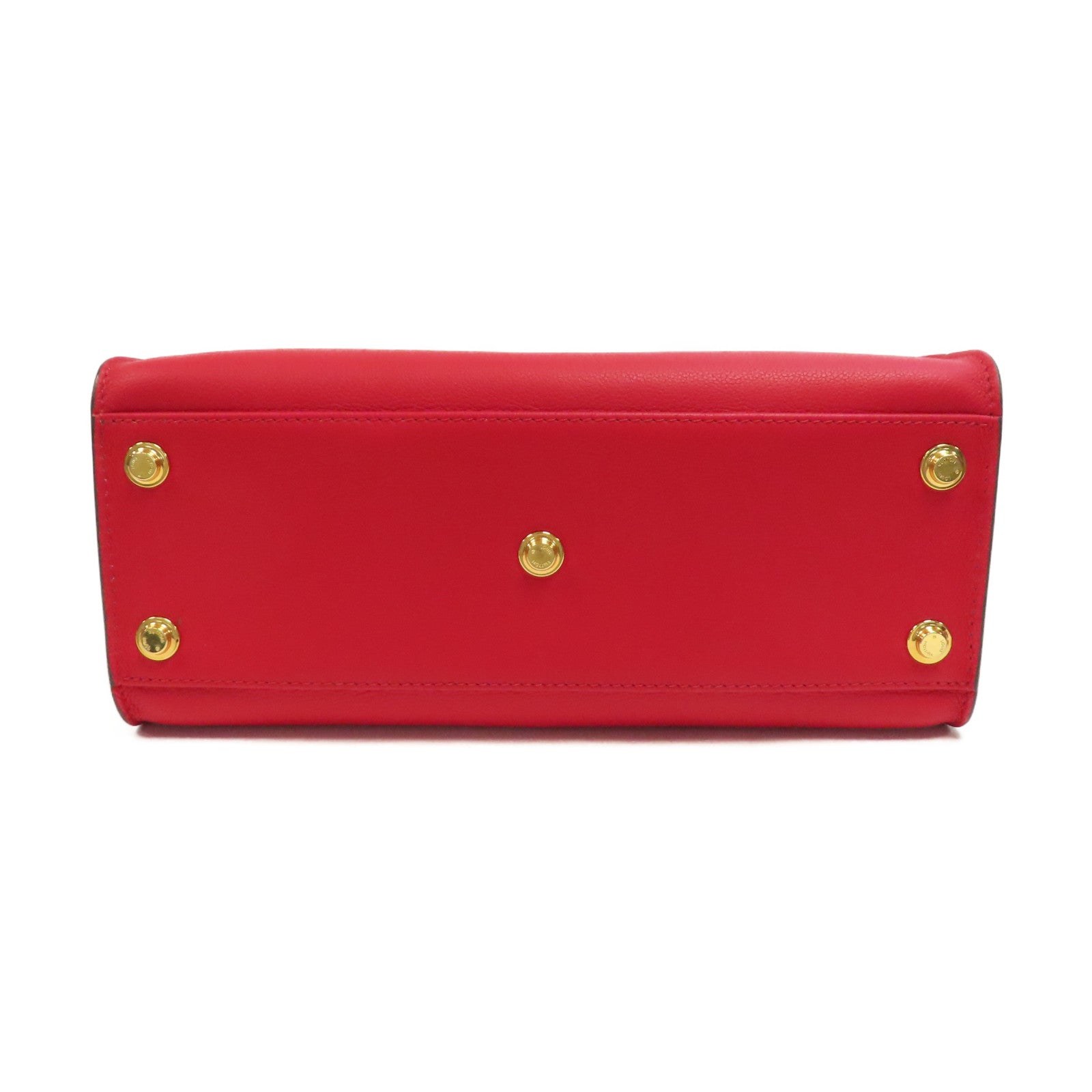 LOUIS VUITTON 【激減優惠】Monogram On My Side MM金扣手挽肩背兩用袋紅色/米色