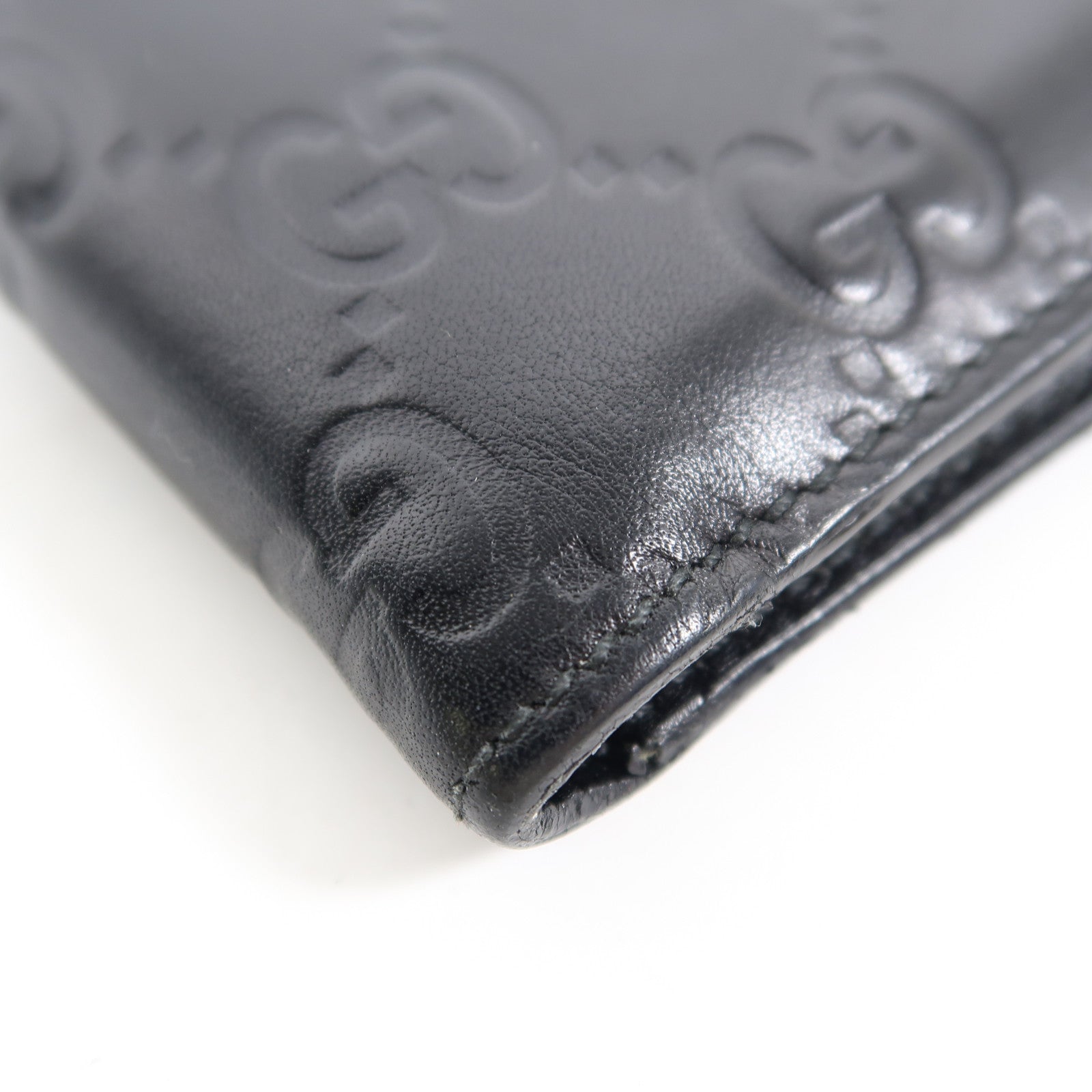GUCCI 牛皮皮革Wallet錢包黑色