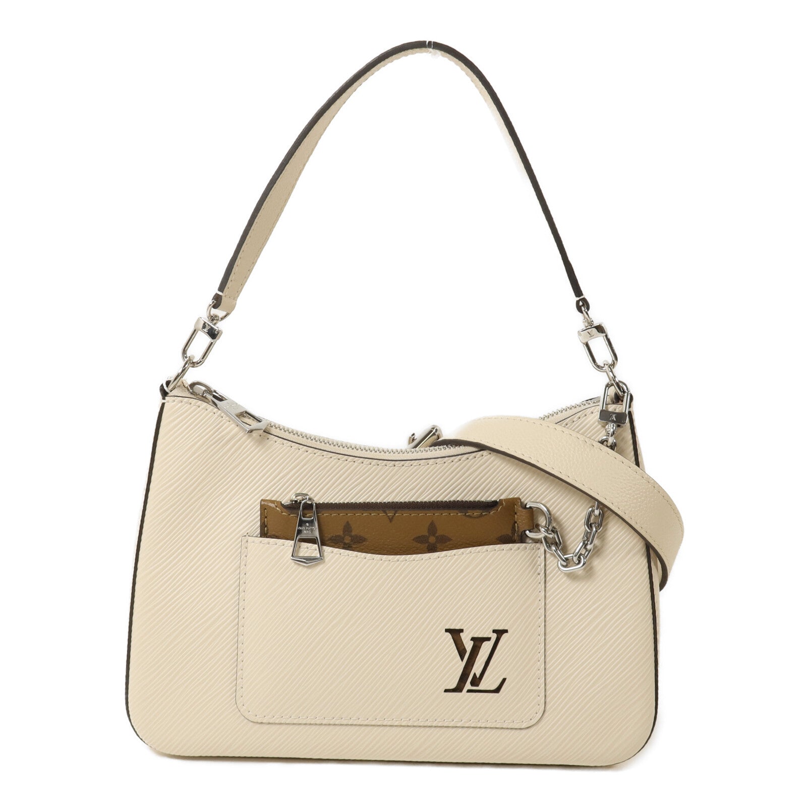 LOUIS VUITTON Epi/Monogram Reverse Marelle手挽肩背兩用袋